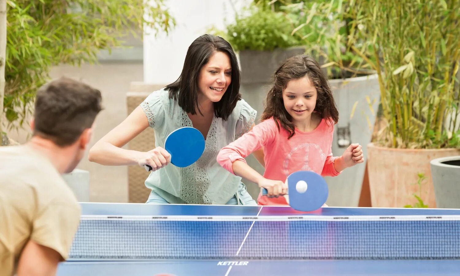 Playing ping