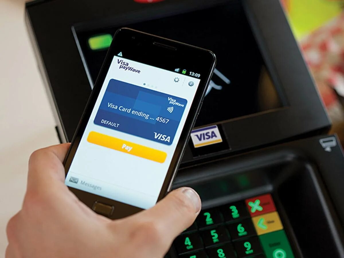 Платить через телефон андроид. Visa PAYWAVE NFC. Бесконтактная оплата с телефона. NFC оплата. Платежи с помощью смартфона.