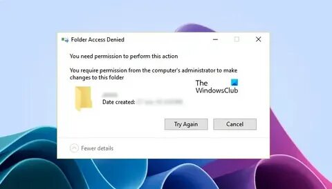 Permissions needed