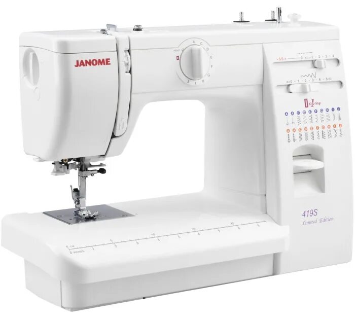 Машинка janome обзор. Швейная машина Janome 415 / 5515. Janome 419s / 5519. Швейная машинка Janome 419s. Швейная машина Janome 419s / 5519.