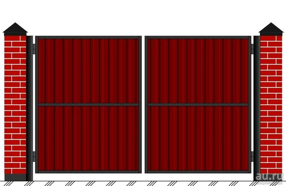Простые ворота своими руками. Распашные ворота 8000х2750 конструктив. Ворота 3 метра распашные с калиткой металлопрофиль. Ворота распашные 2000х2500мм. Ворота Гранд лайн распашные.