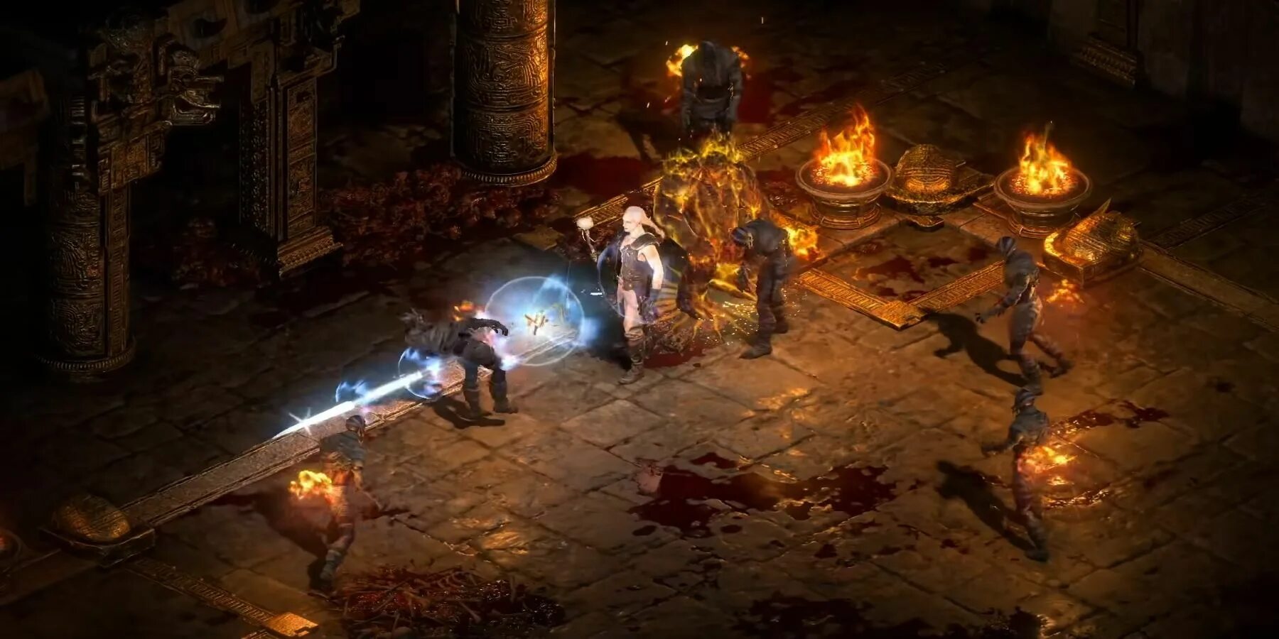 Diablo ii resurrected. Diablo 2 resurrected. diablo 2 resurrected призыватель. diablo ii: воскрешенный. diablo 2 resurrected golem.