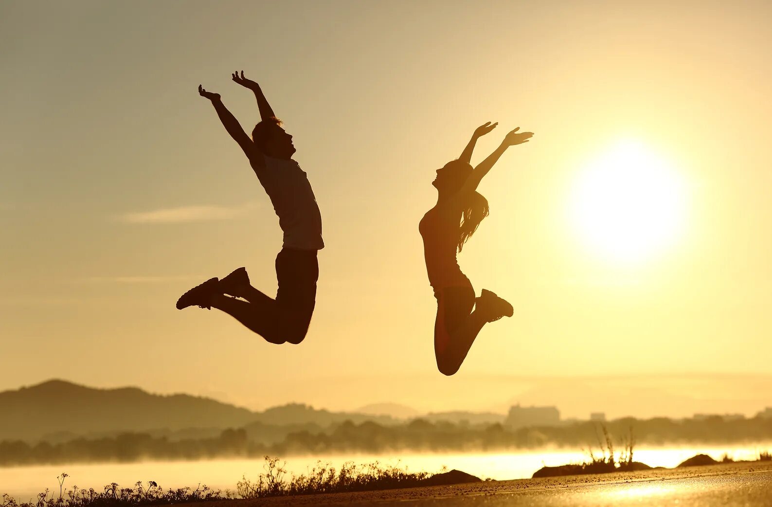 I can jump out in the sun