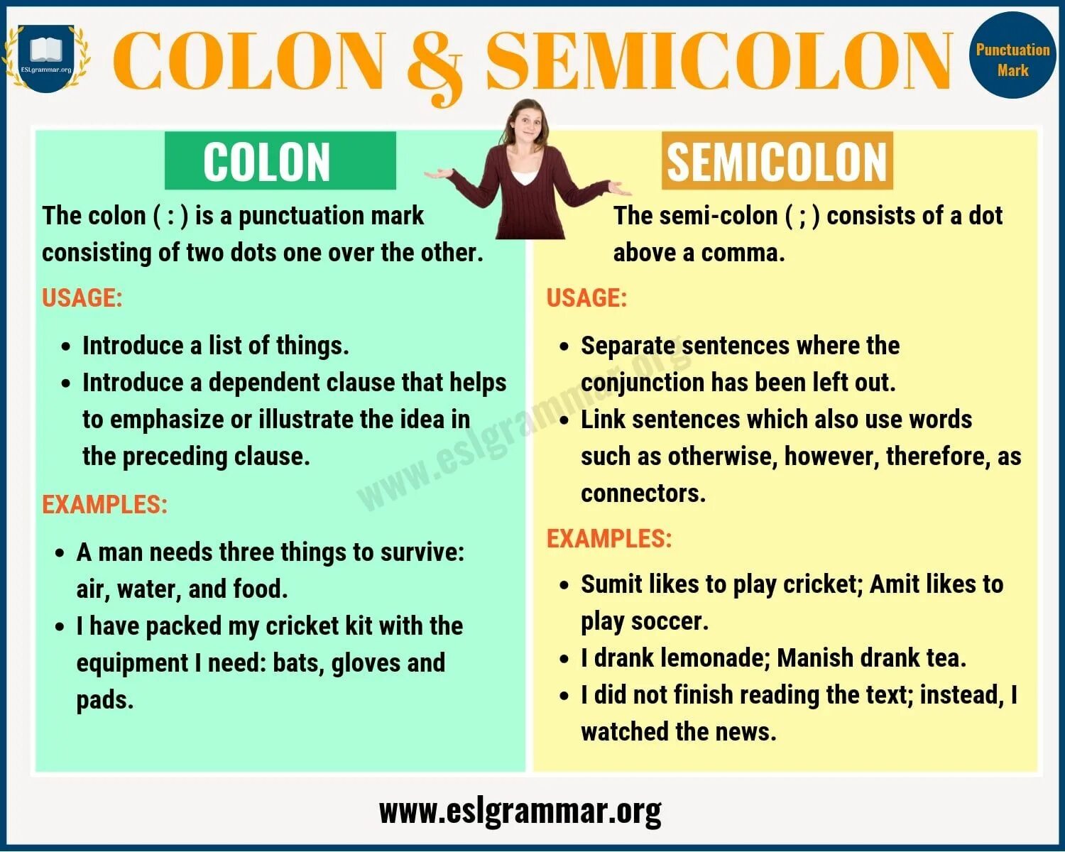 Mark likes playing. Colon semicolon. colon in english punctuation. colon english grammar. punctuation. marks rules in english.