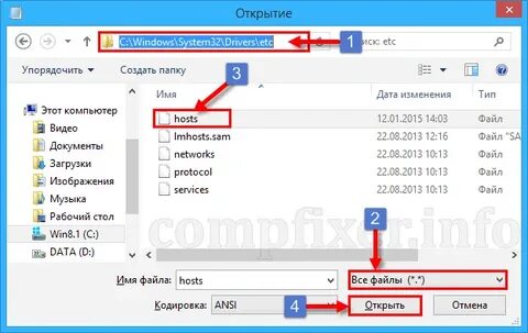 Windows system32 etc hosts
