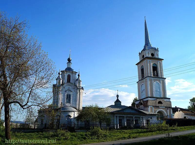 Собор Николая Чудотворца, Крапивна (Щёкинский район), фотография. общий вид в ла