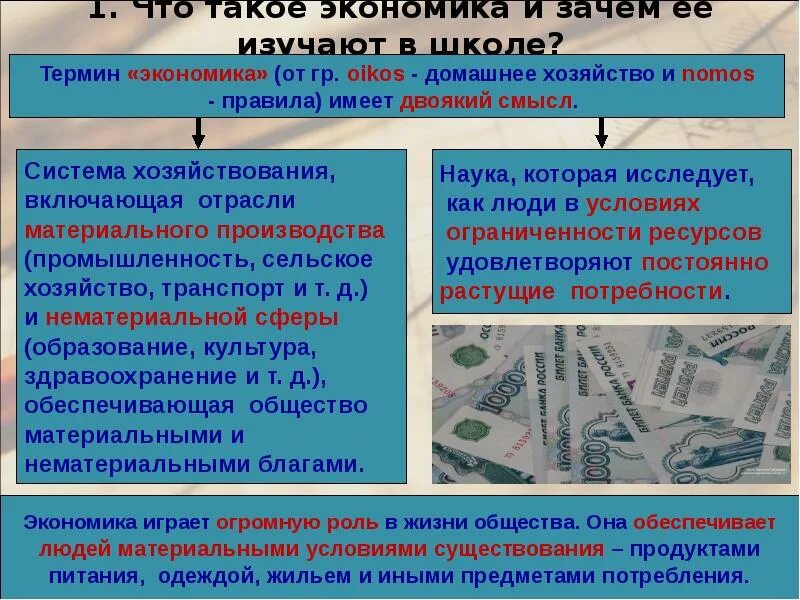 Сообщение что такое экономика. Экономика. экономика это в экономике. рассказ про экономику. 1. что такое экономика?.