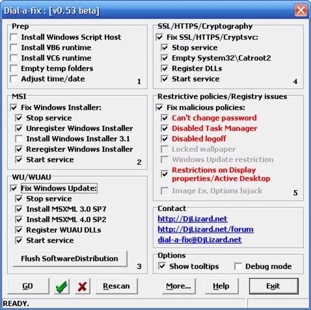Install vc. Stop install.