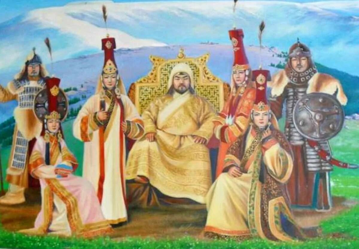 Монголия чингис хан. Курултай в золотой орде. Курултай чингисхана картины. Курултай съезд монгольской знати 1235. Великий курултай монголов.