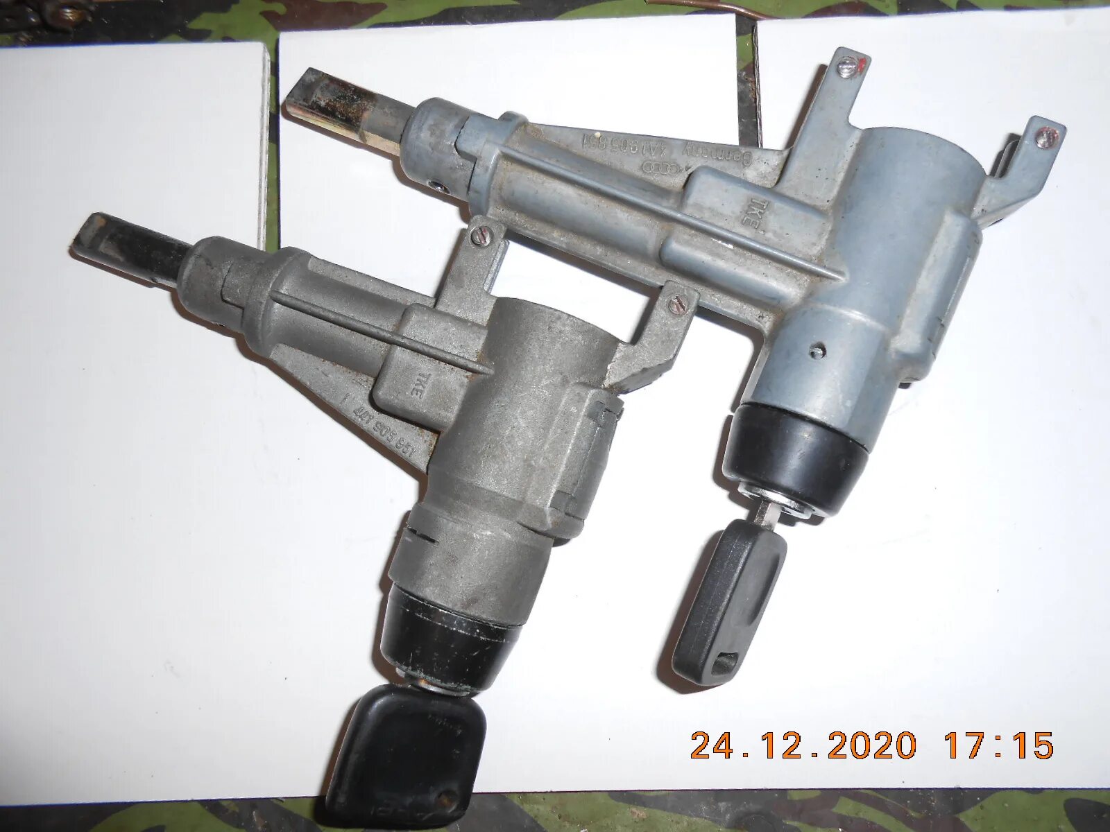 Замки зажигания Ауди-100 С3 допереход, переход и Ауди-100 С4. Обзор. - Audi 100 