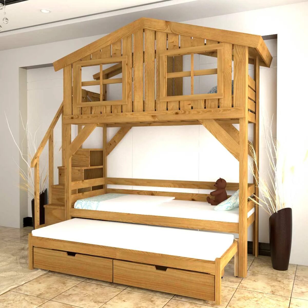 Кровать дом взрослая. Кровать хофф двухъярусная деревянная. Двухъярусная кровать для детей. Многоярусные кровати для детей. Деревянная двухъярусная кровать домик.