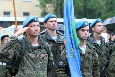 Марш российских десантников