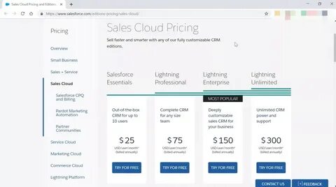Pricing and sales