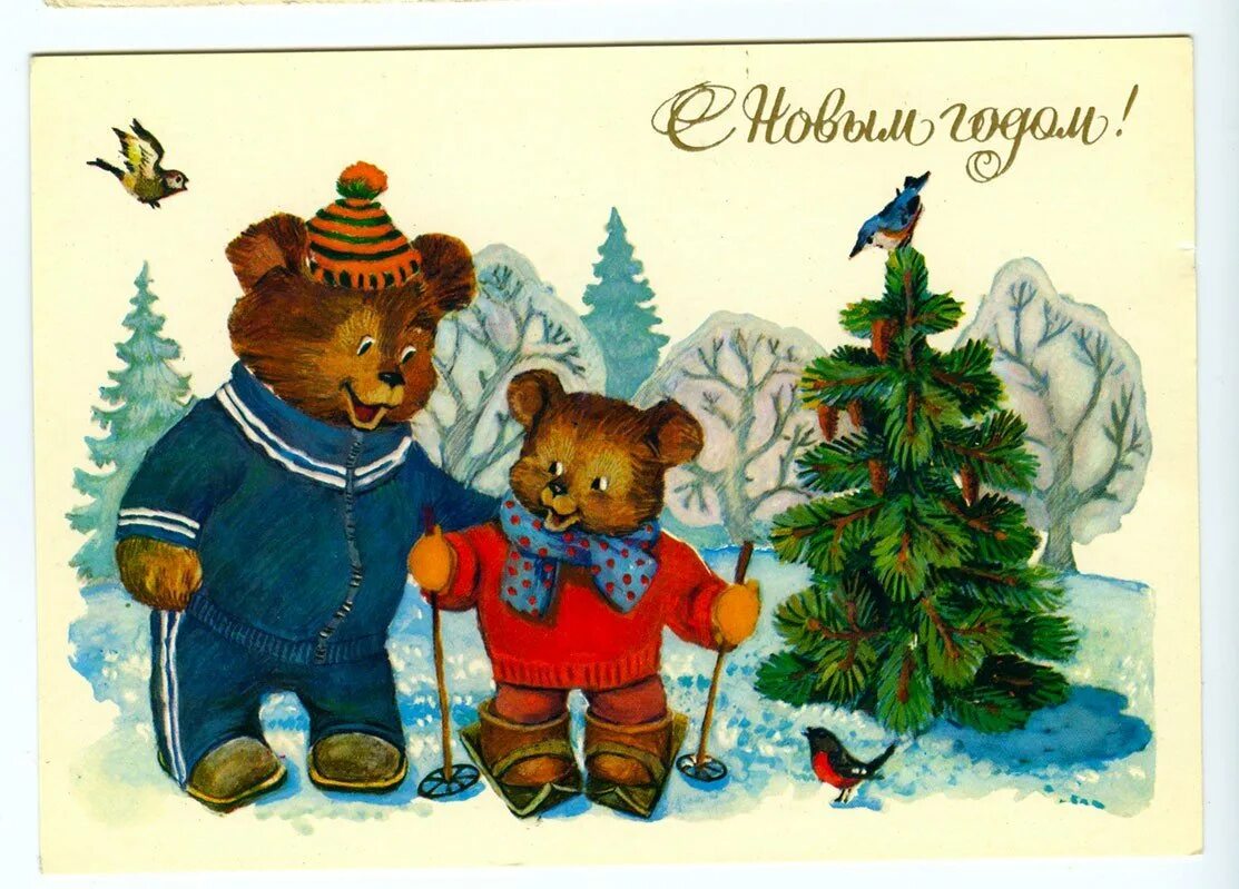 Зарубин владимир иванович художник. Открытки ссср новогодние художник владимир зарубин. Открытки зарубина с новым годом. Е. Советские открытки.