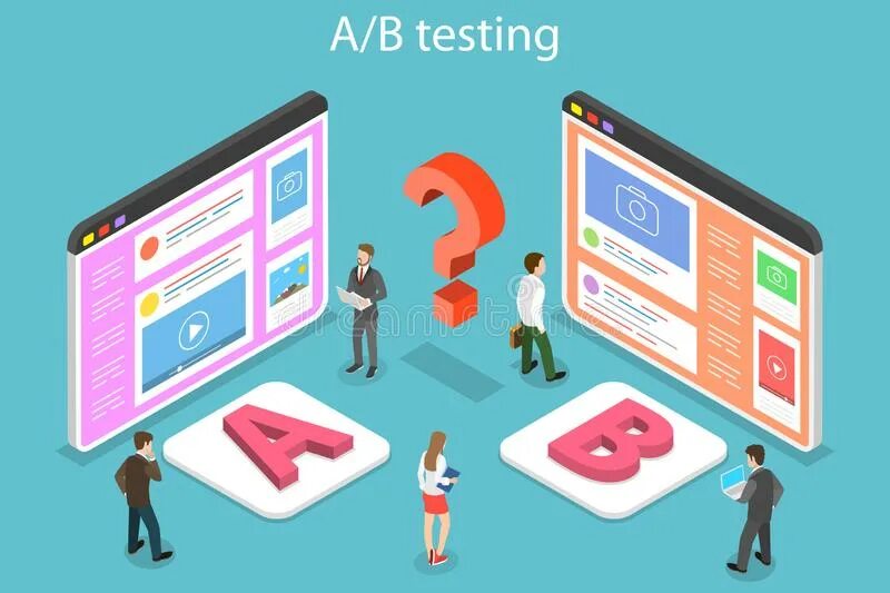 Ab тест. A/B Testing. Ab тестирование иллюстрация. Картинка a b тестирование.