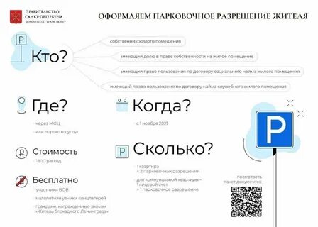 Номер парковочной зоны по адресу в спб
