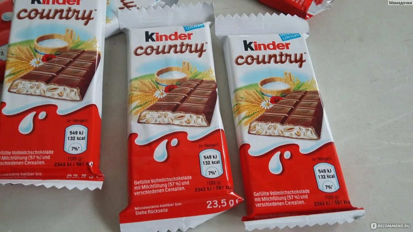 Киндер калорийность 1. Киндер Кантри,Буено. Шоколад kinder Country. Продукция Киндер. Киндер шоколад.