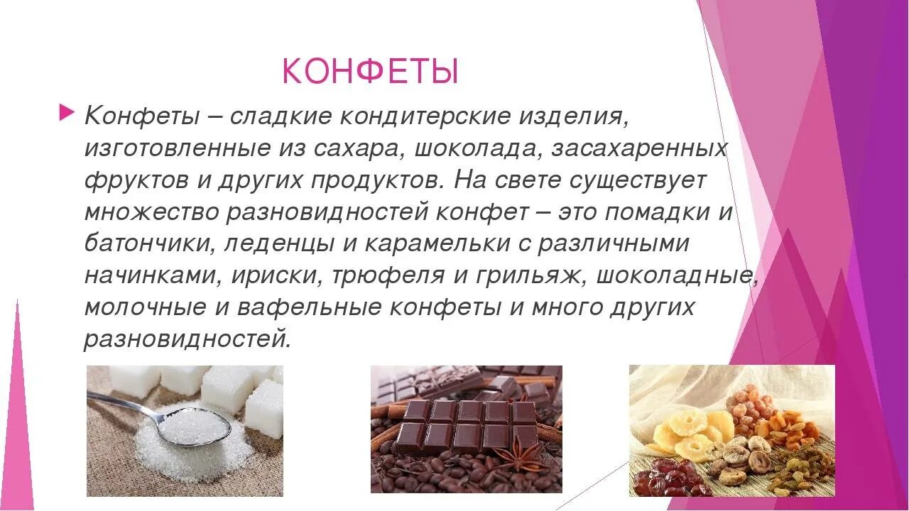 Откуда взялись конфеты