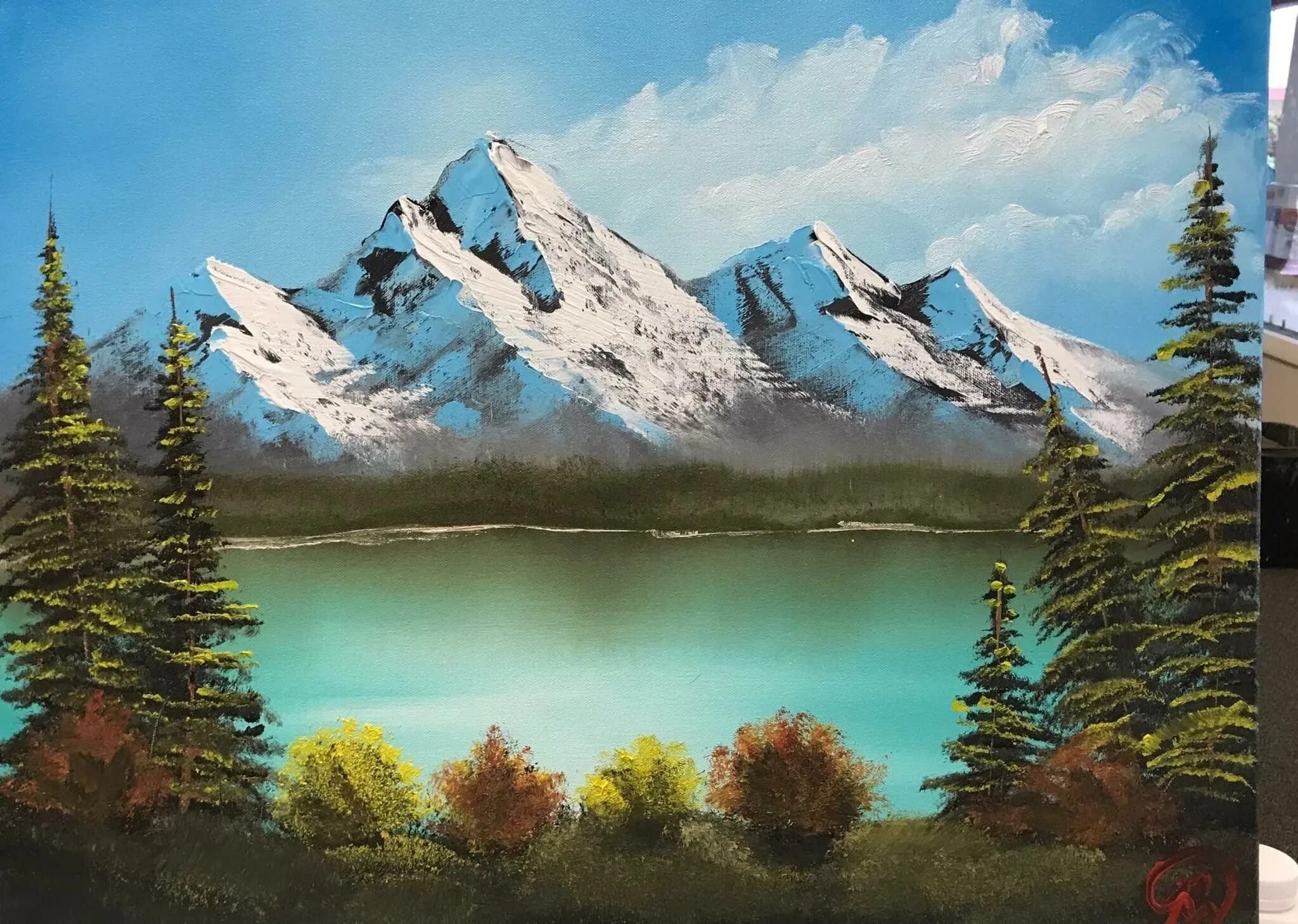 Рисунок красивого озера. Боб Росс. Bob Ross горы. Bob Ross картины. Боб Росс картины пейзаж.