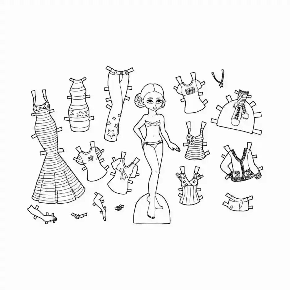 Утка лала фан фан раскраска одежда. Раскраска кукла с одеждой. кукла с одеждой черно белая. бумажная кукла с одеждой раскраска. бумажные куклы с одеждой.
