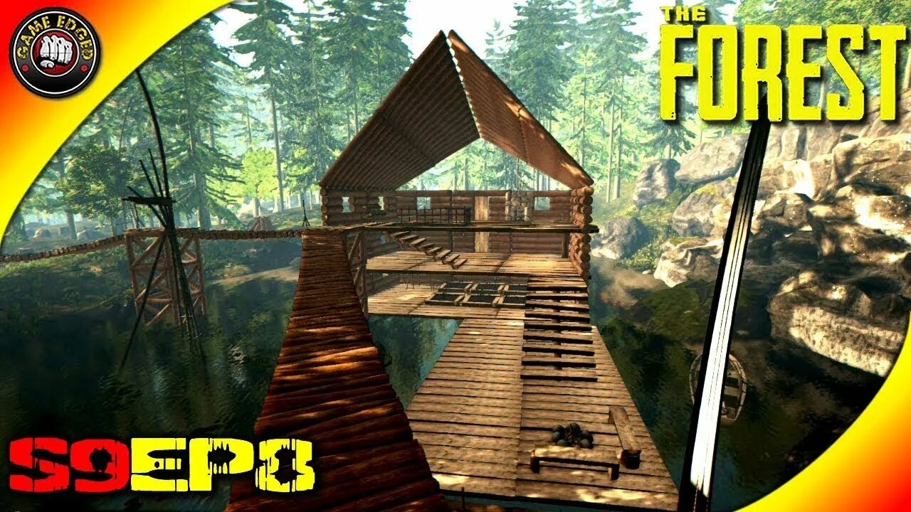 The were going the forest. Форест постройки базы. Дом в Форест. Красивые постройки в the Forest. База в игре Форест.