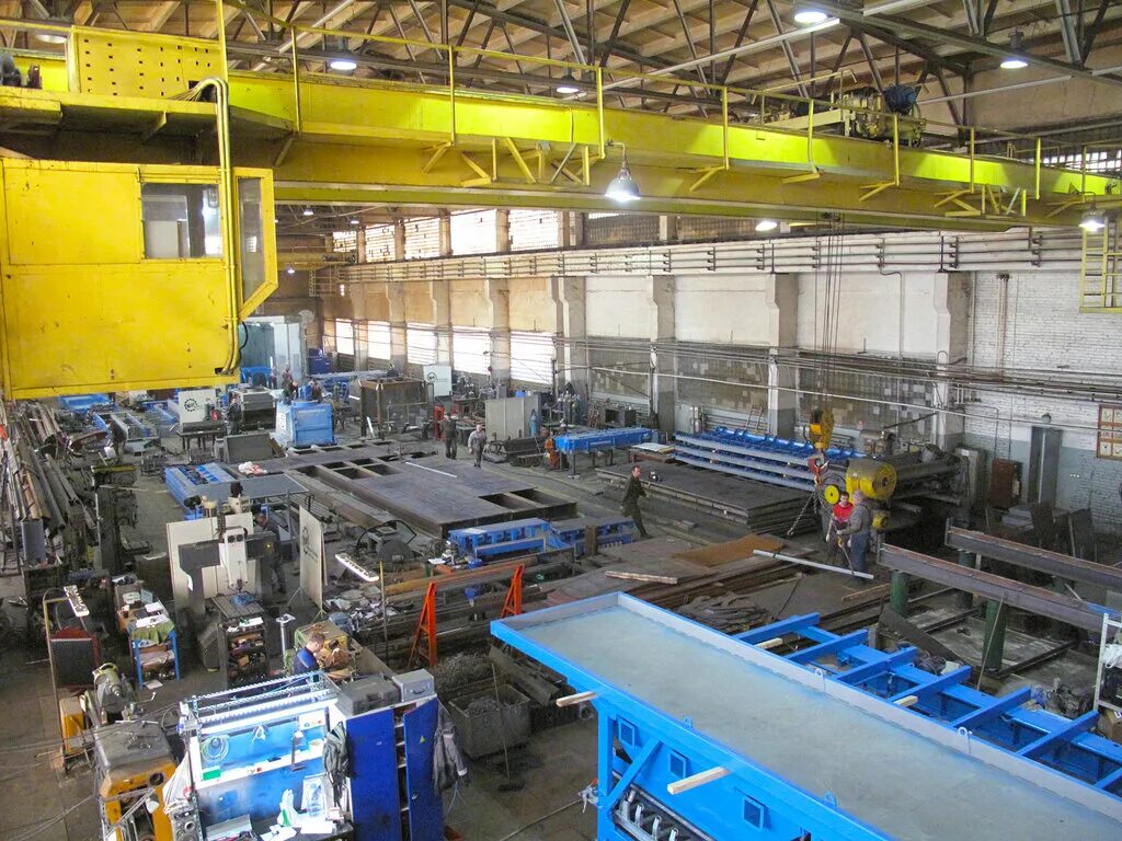 Производство машиностроительного завода