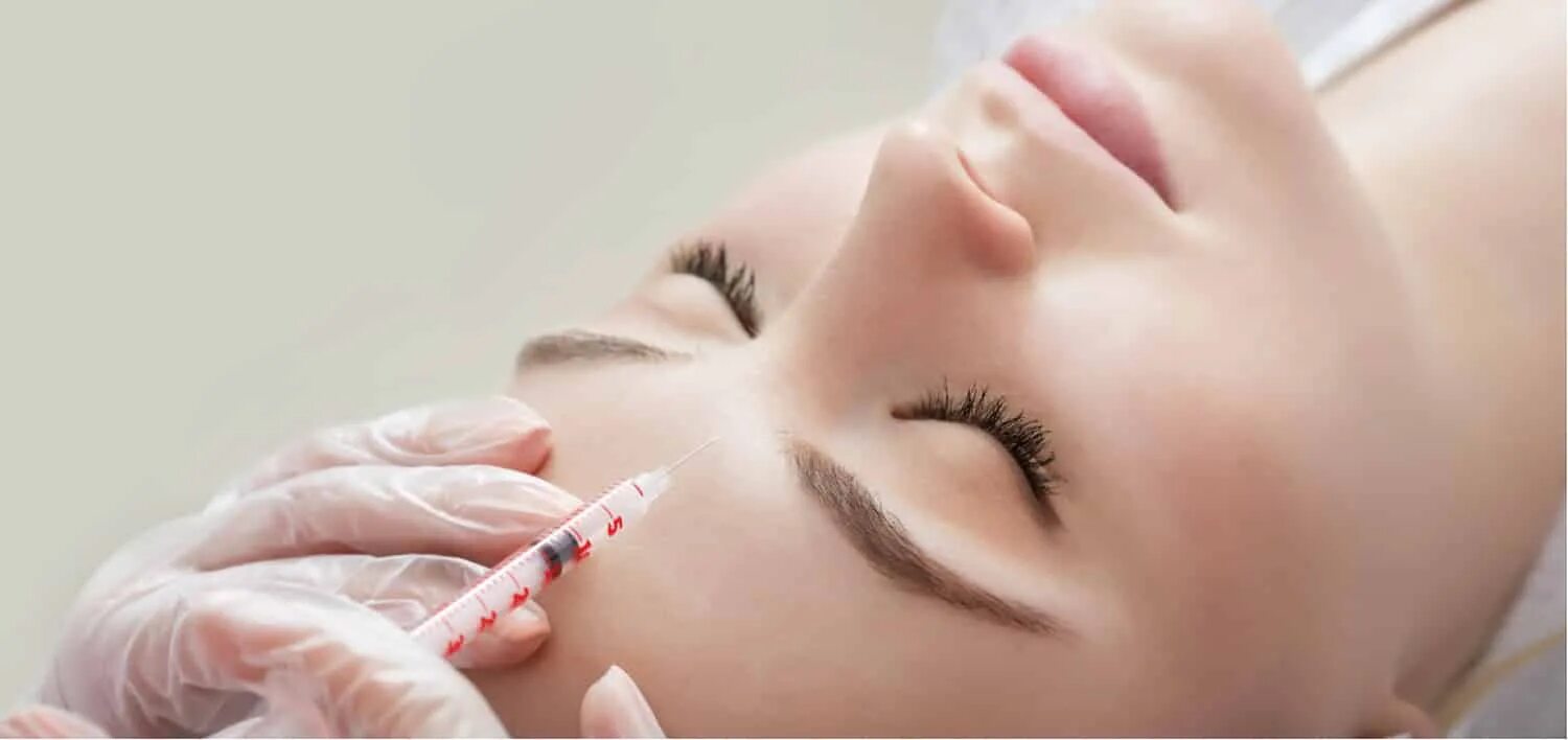 Face injection. Face injection