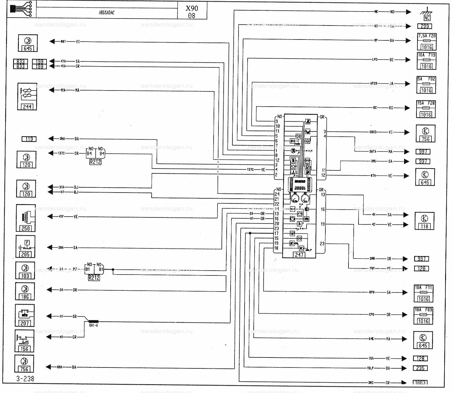 Схема renault sandero. Электрическая схема Рено Логан 1.6 16v. Рено Сандеро схема электрооборудования. Схема электрооборудования Рено Сандеро 1. Рено Логан 2012 схема электрооборудования.