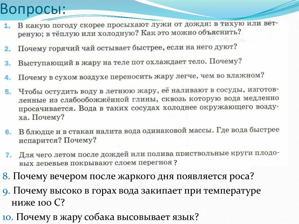 Почему вечером после жаркого дня появляется роса кратко. Почему в жару собака высовывает язык физика. Зачем собаки высовывают язык в жаркую погоду. Почему в жару собака высовывает язык физика 10 класс. Почему к вечеру появляются