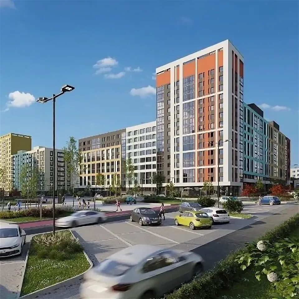 Новый город, housing complex, Udmurtian Republic, Izhevsk, Imeni 50 Let VLKSM St