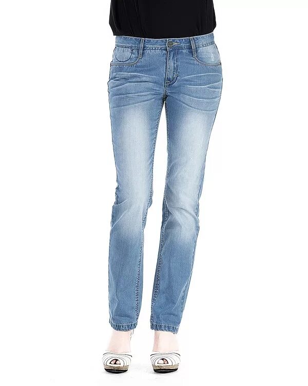 Джинсы Topshop, цвет: синий, TO029EWJNZT9 - купить в интернет-магазине Lamoda