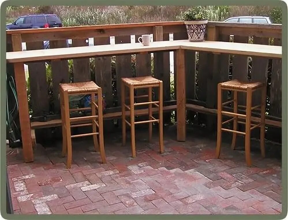 Thomas U Metal Rustic Style Metal Outdoor Bar - Etsy Outdoor patio bar, Diy outd