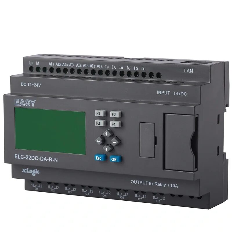 Программируемое реле контроллер. Elc 22dc da r hmi. программируемый логический контроллер 36vdc. контроллер модель hmi wing hy. контроллер китай.