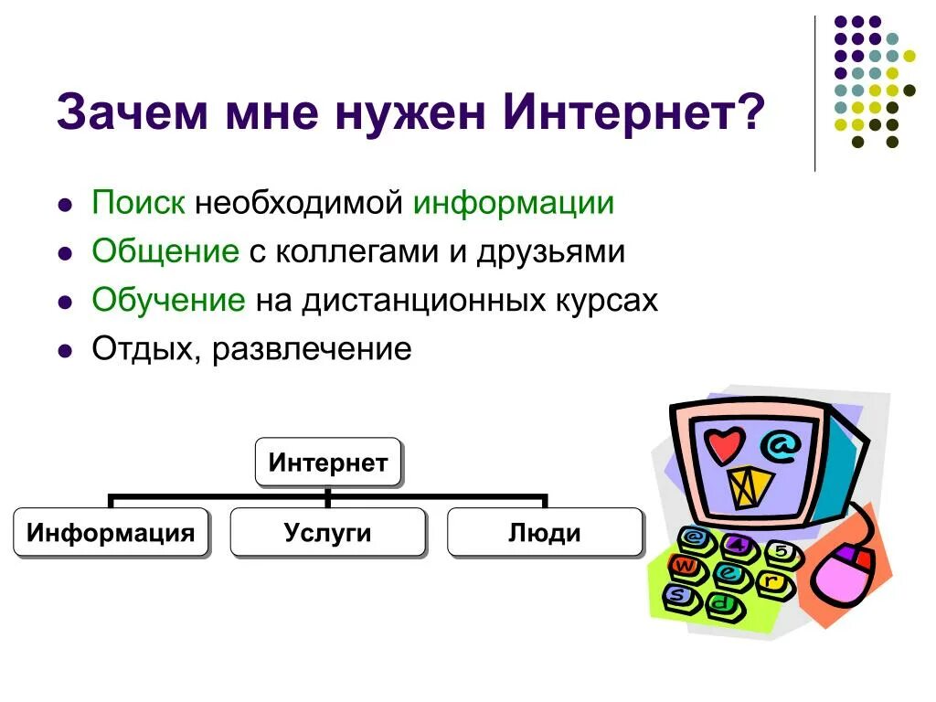 Поиск данных в сети