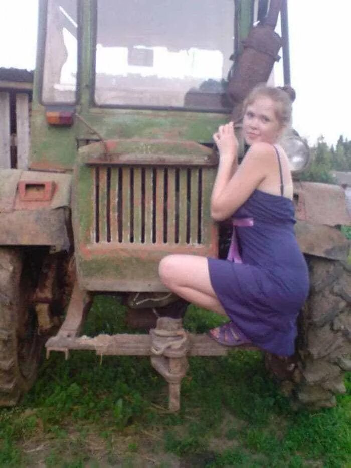 Эта дама из провинции выезжает