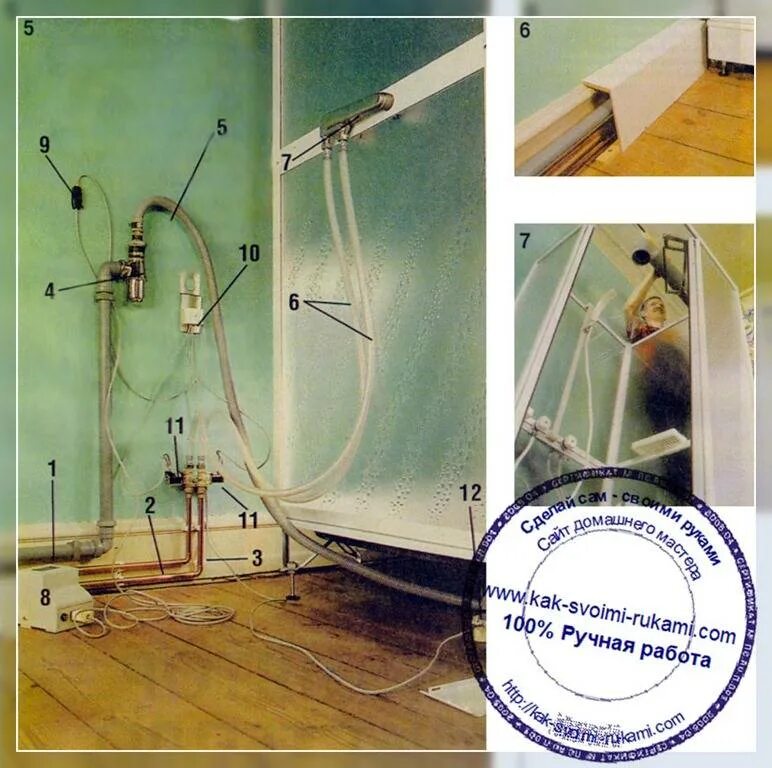 Подключение душа. Подключение душа. Подключение водонагревателя к душевой кабине схема подключения. Схема подключения встраиваемого смесителя для ванны. Схема подключения душевой кабины к водопроводу и канализации.