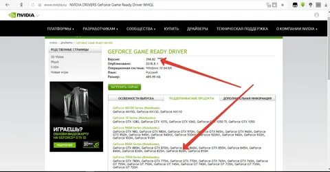 Обновить драйвера видеокарты nvidia geforce gtx 1050