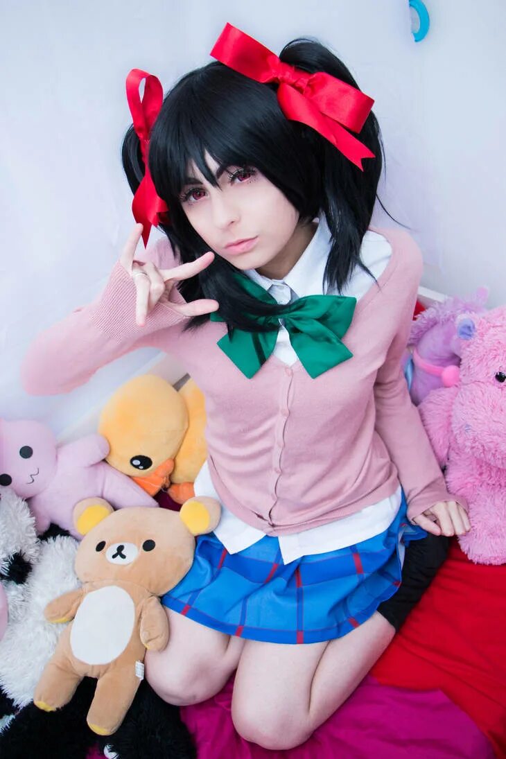 Nico cosplay. Нико Ядзава косплей. Косплей икки Нико. Косплей Нико Белл.