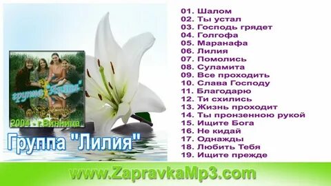 Я подарю тебе лилии слова