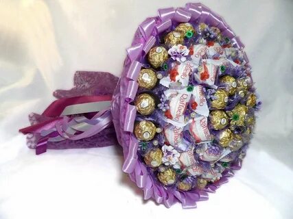 Красивые букеты из конфет своими руками
