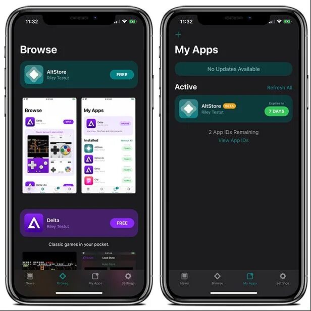 Ipa files ios. Altstore. altstore на айфон. профиль в приложении. ipa files for altstore.