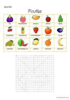 Fruit words