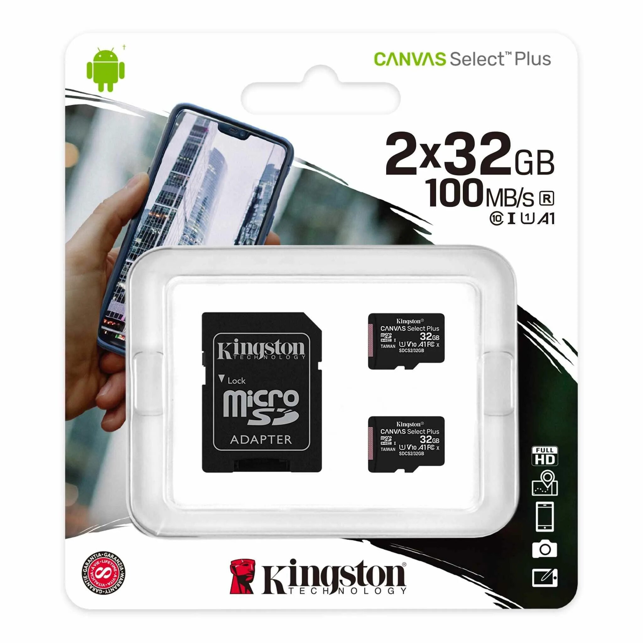 Кингстон 32 гб микро. Microsdxc kingston canvas select plus 32. Canvas select plus. Sdcs2 32gb kingston. Sdcs2/128gb.