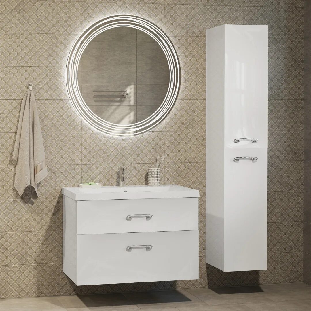 Марка мебели для ванной. Мебель для ванной marka one carre 75п white. зеркало markaone joli 75 light. marka one мебель 180x75. ванна marka one в интерьере.