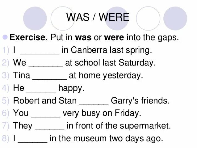 Английский past simple упражнения. Английский was were упражнения. Was were простые упражнения. Глагол to be past simple задания. To have past simple упражнения