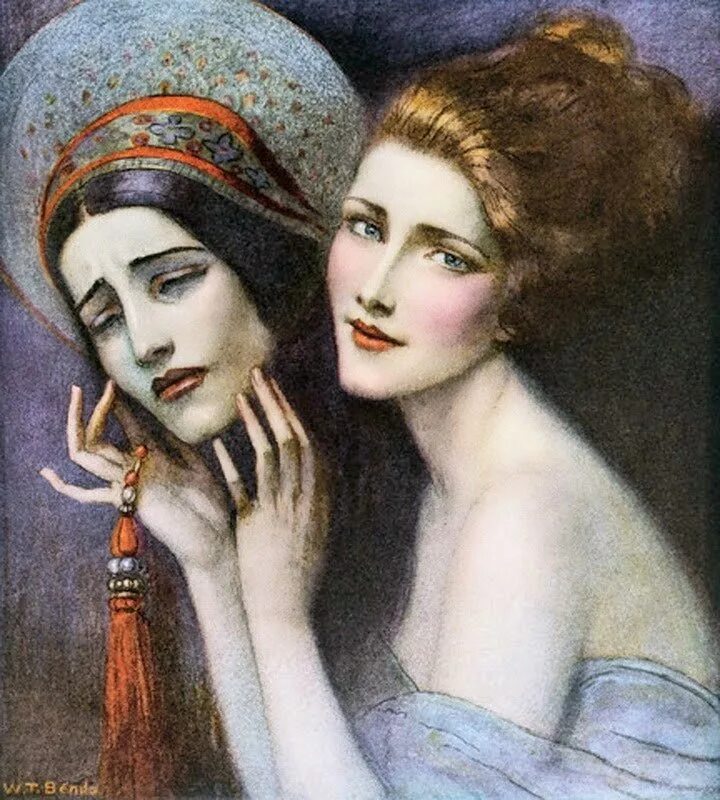 Эта прекрасная жизнь театр. Wladyslaw Theodor benda картины.