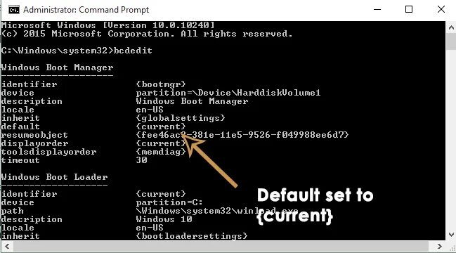 Bcdedit set default. Bcdedit. режим safeboot. windows 10 safeboot. bcdedit указан неверный параметр.