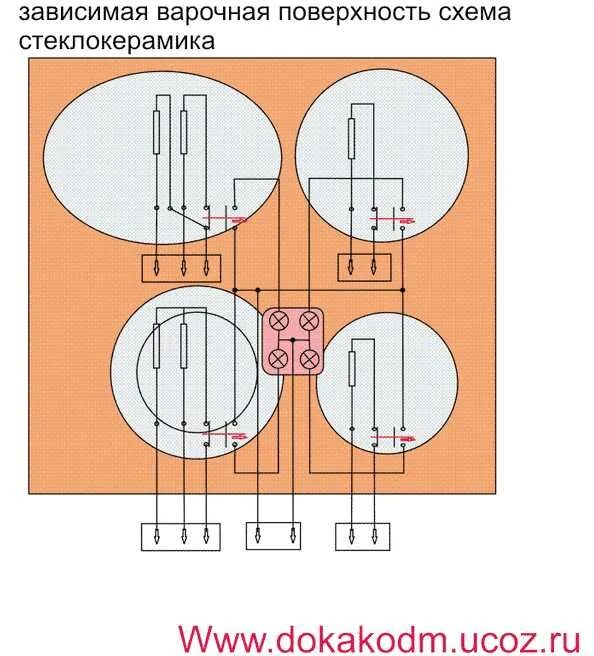 Схема конфорки с 4. Варочная панель электрическая 4-х конфорочная схема подключения. конфорка электрическая схема подключения. схема подключения электроконфорки плиты. принципиальная электрическая схема варочной панели bosch.