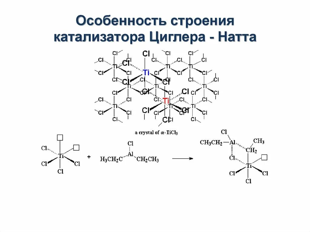Полимеризация циглера натта. Катализатор циглера натта механизм. катализатор циглера натта механизм полимеризации. катализатор циглера-натта формула. димеризация пропилена на катализаторах циглера-натта.