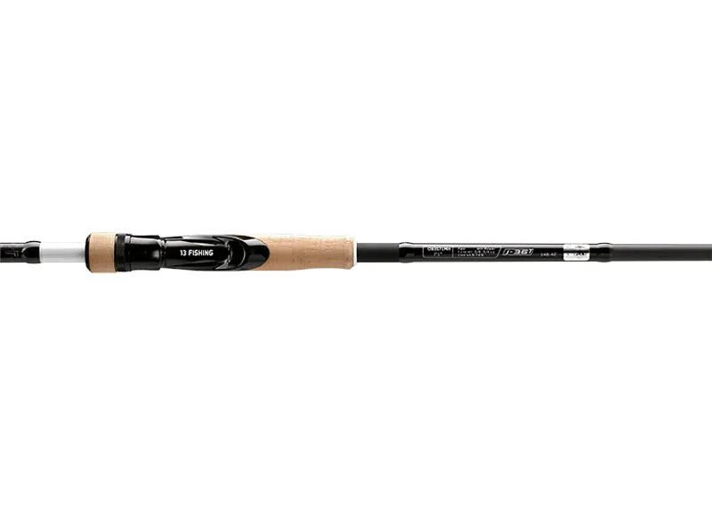 Удилище 13 Fishing Omen Black 9' h 20-80g Spin Rod - 2pc. 13 Fishing Omen Black 7'0 ml.